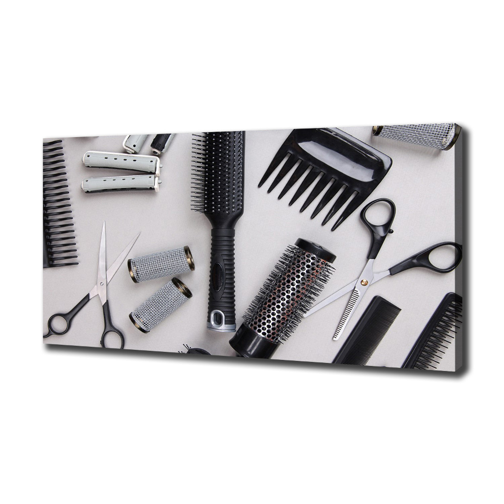 Canvas wall art Hairdresser