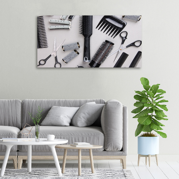 Canvas wall art Hairdresser