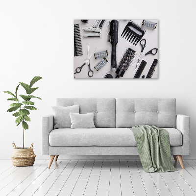 Canvas wall art Hairdresser