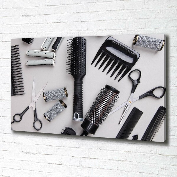 Canvas wall art Hairdresser