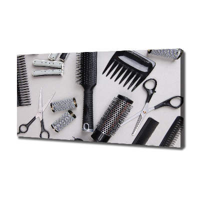 Canvas wall art Hairdresser