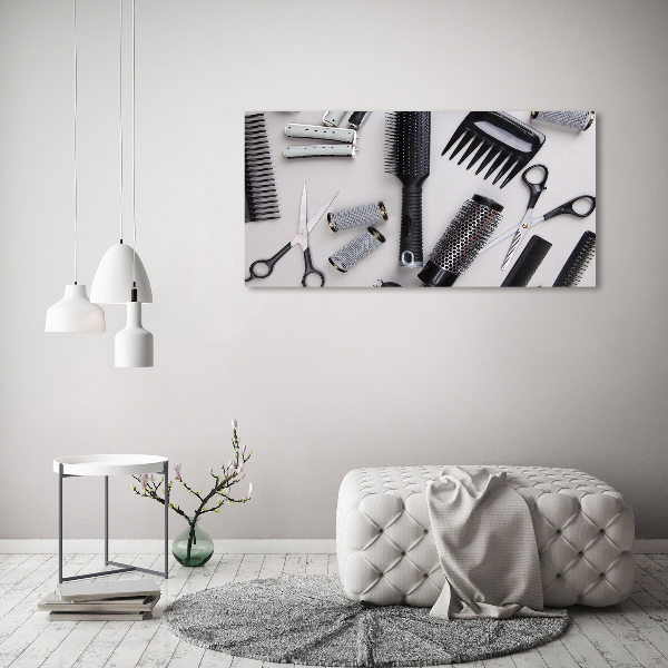 Canvas wall art Hairdresser