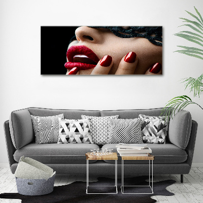 Canvas wall art Lace mask