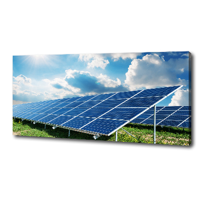 Canvas wall art Solar batteries