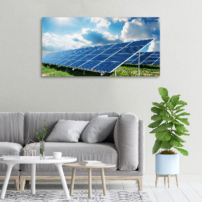 Canvas wall art Solar batteries