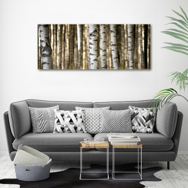 Canvas wall art Birch