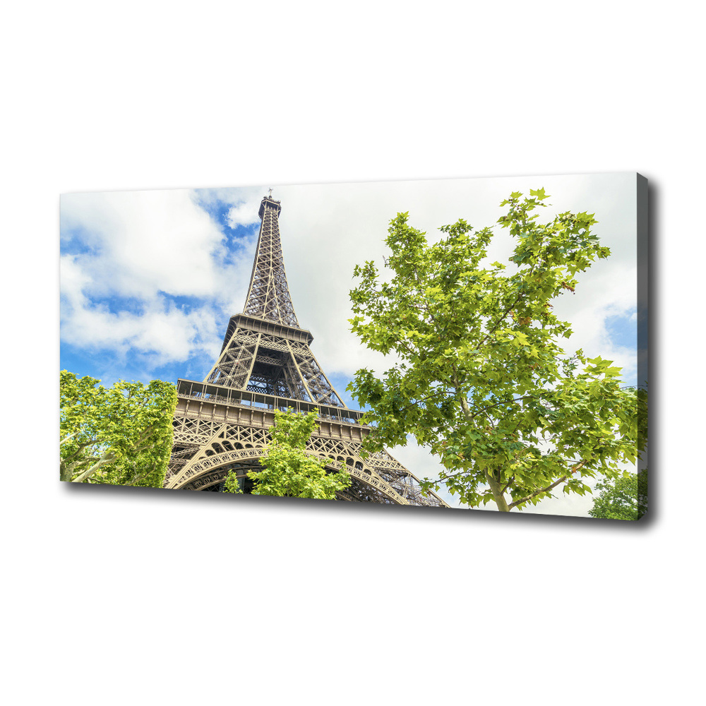 Canvas wall art Eiffel Paris tower