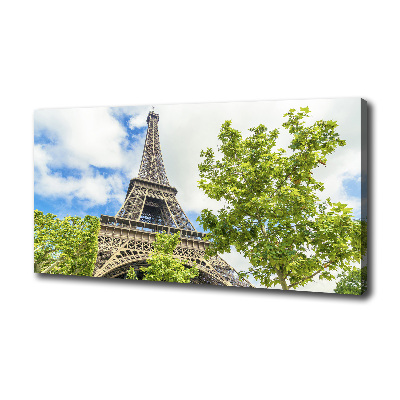 Canvas wall art Eiffel Paris tower