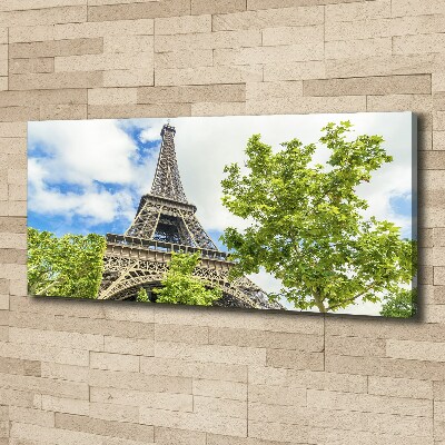 Canvas wall art Eiffel Paris tower