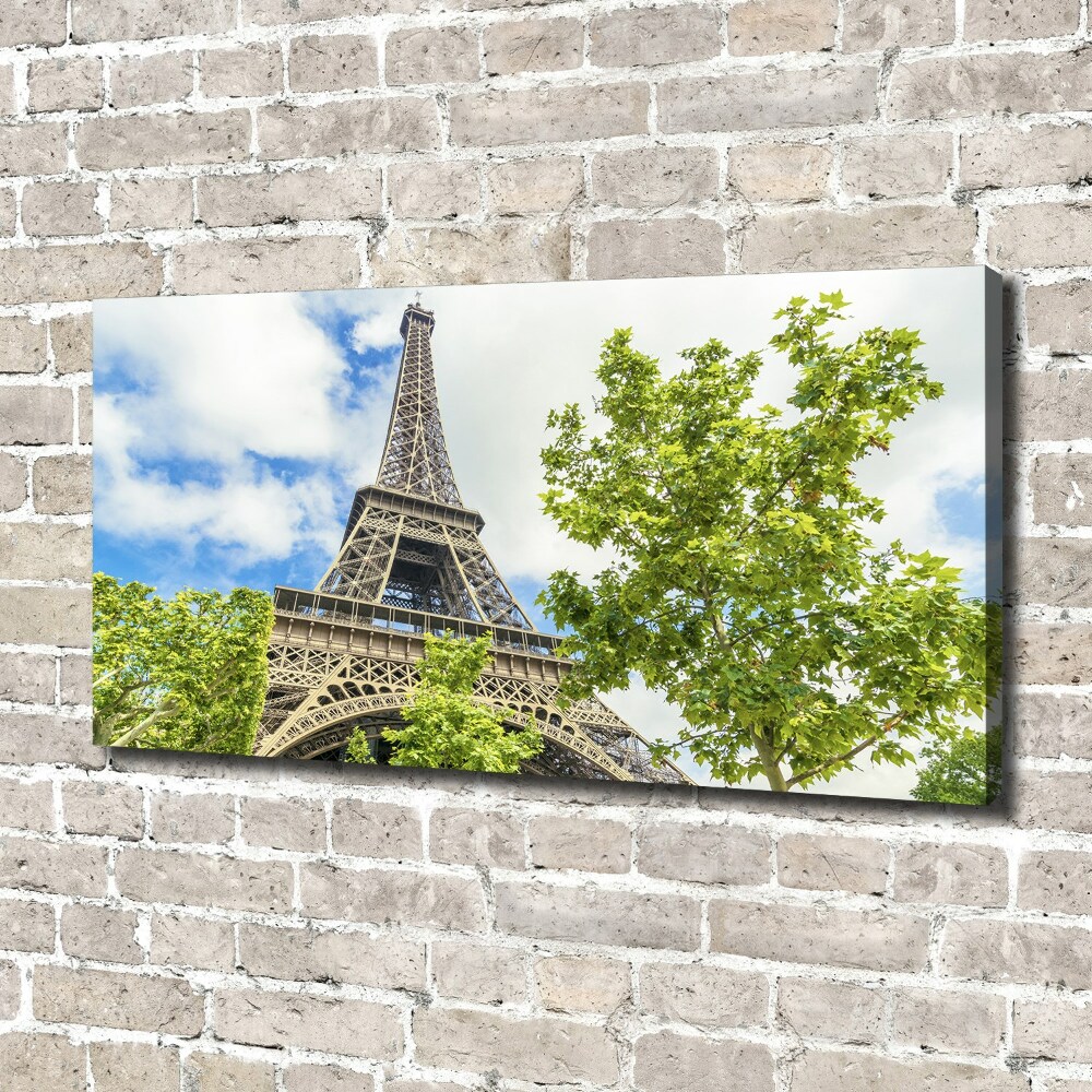 Canvas wall art Eiffel Paris tower