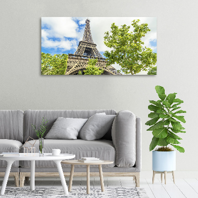 Canvas wall art Eiffel Paris tower