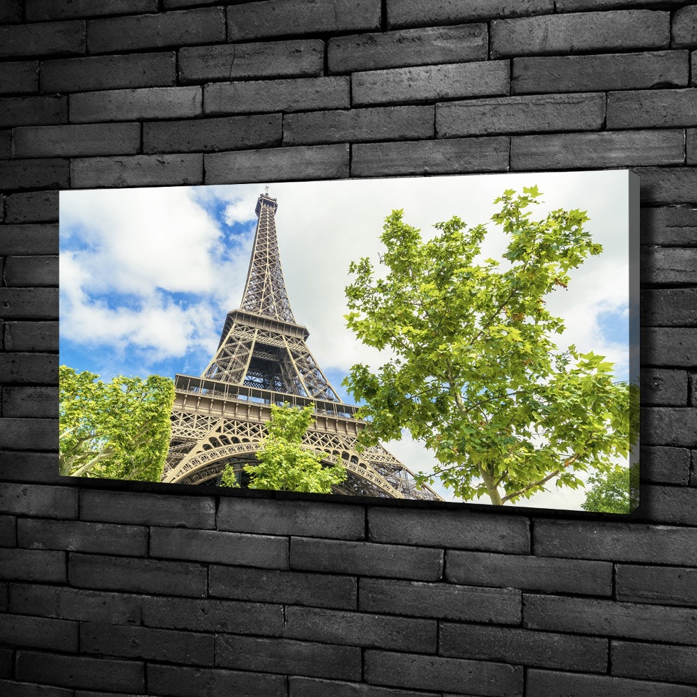 Canvas wall art Eiffel Paris tower