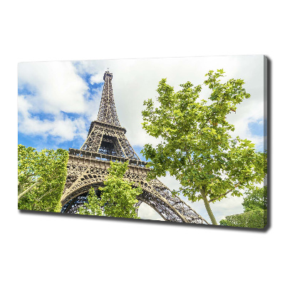 Canvas wall art Eiffel Paris tower