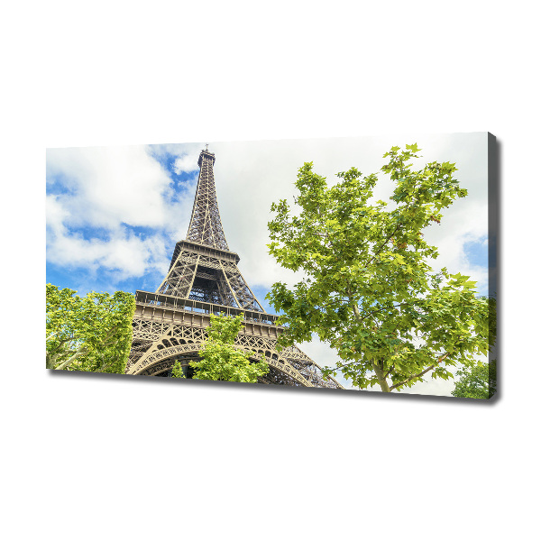 Canvas wall art Eiffel Paris tower