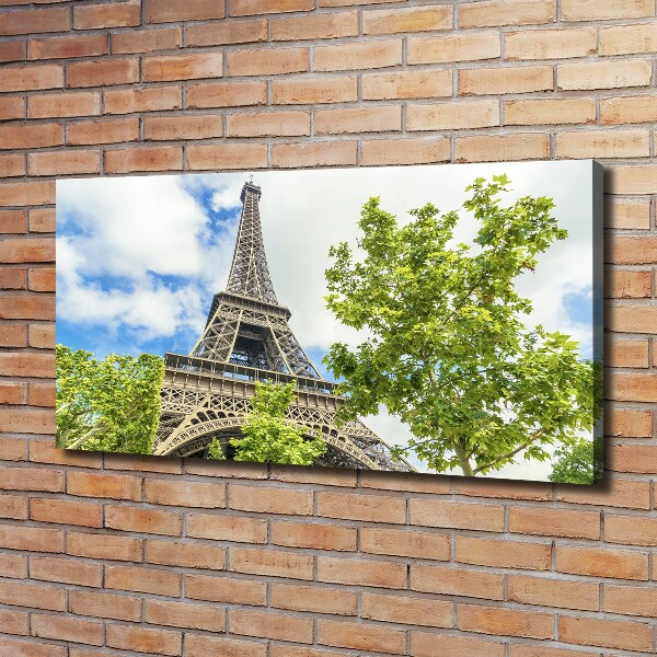 Canvas wall art Eiffel Paris tower