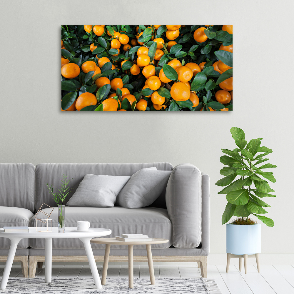 Canvas wall art Tangerines