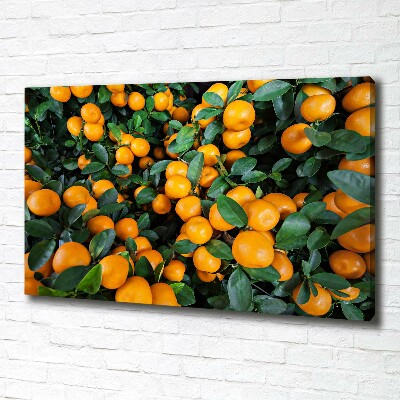 Canvas wall art Tangerines