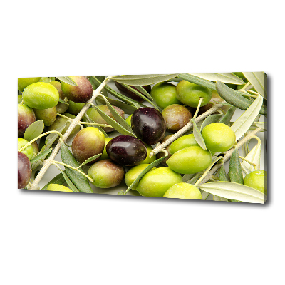 Canvas wall art Fresh olives