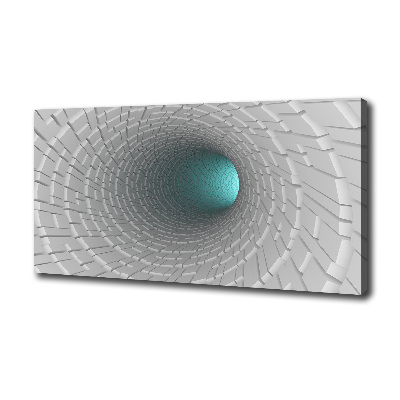 Canvas wall art 3D tunnel