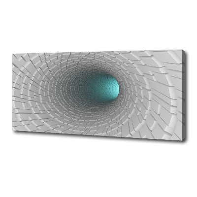 Canvas wall art 3D tunnel