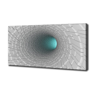 Canvas wall art 3D tunnel