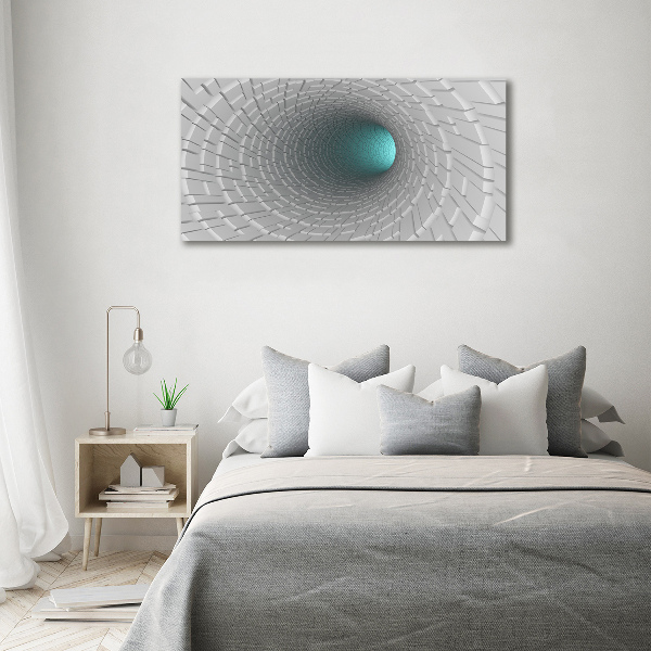 Canvas wall art 3D tunnel