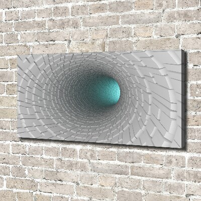 Canvas wall art 3D tunnel