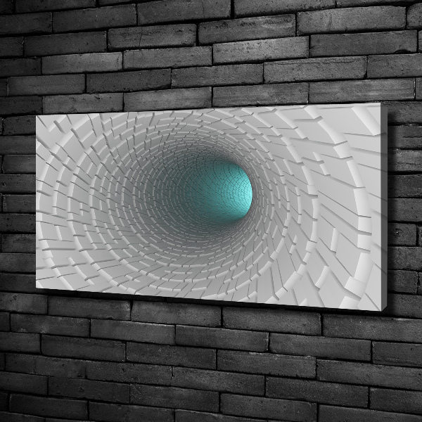 Canvas wall art 3D tunnel