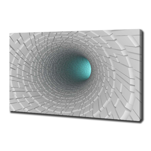 Canvas wall art 3D tunnel