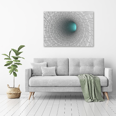 Canvas wall art 3D tunnel