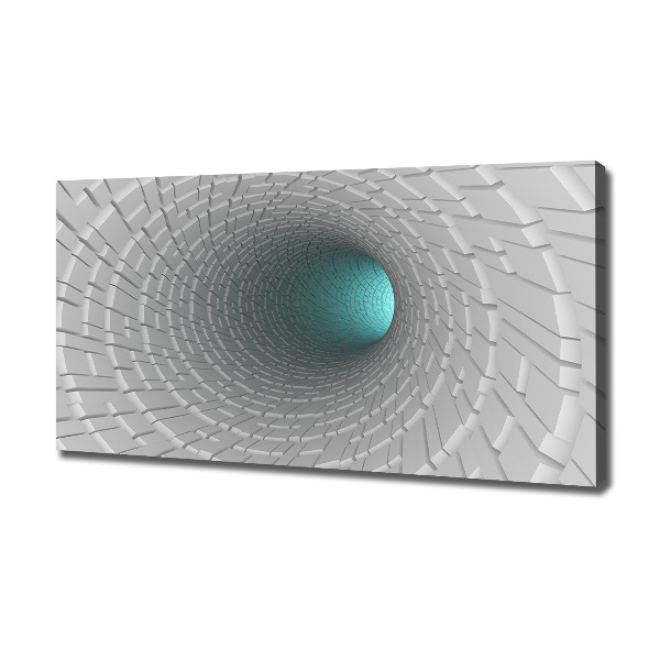 Canvas wall art 3D tunnel