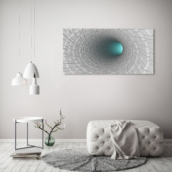 Canvas wall art 3D tunnel