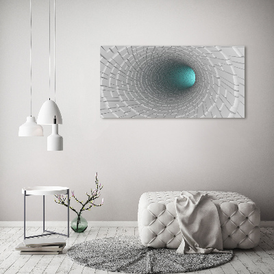 Canvas wall art 3D tunnel