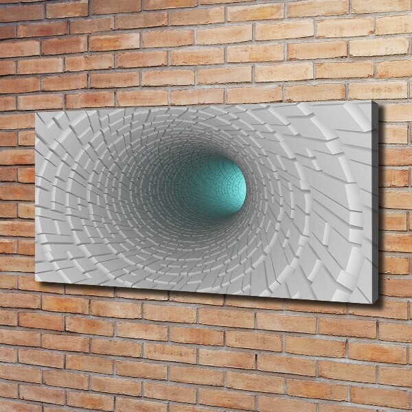 Canvas wall art 3D tunnel