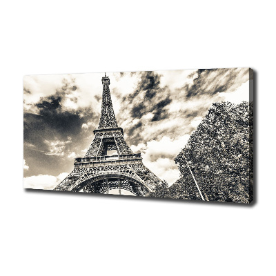 Canvas wall art Eiffel Paris tower