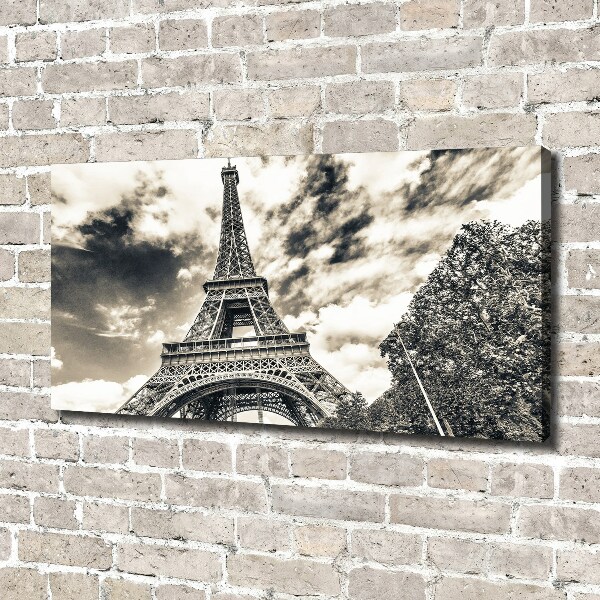 Canvas wall art Eiffel Paris tower