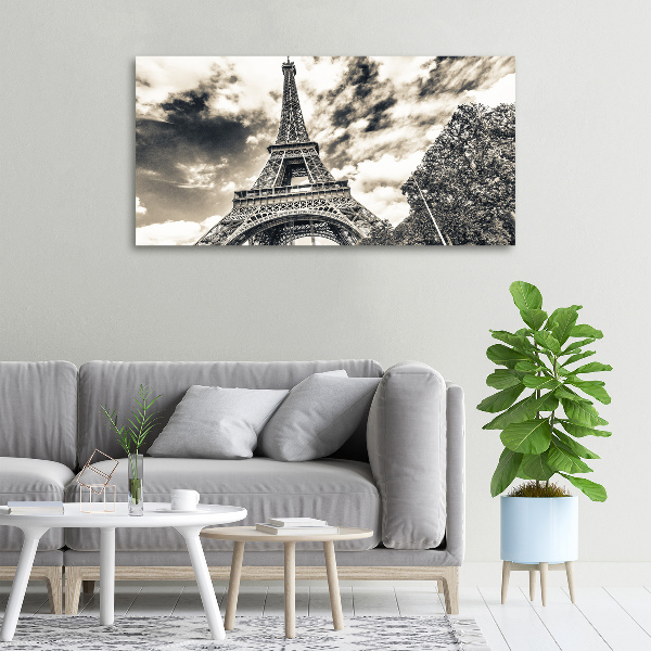 Canvas wall art Eiffel Paris tower