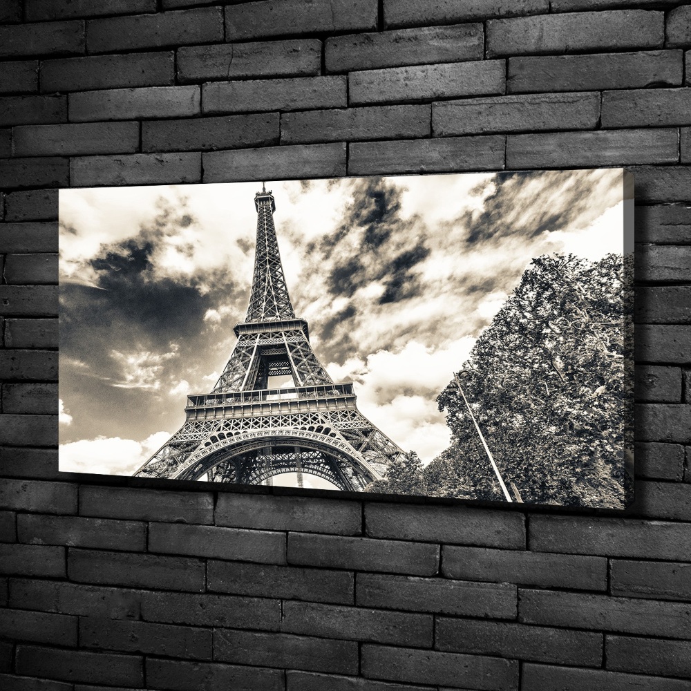 Canvas wall art Eiffel Paris tower