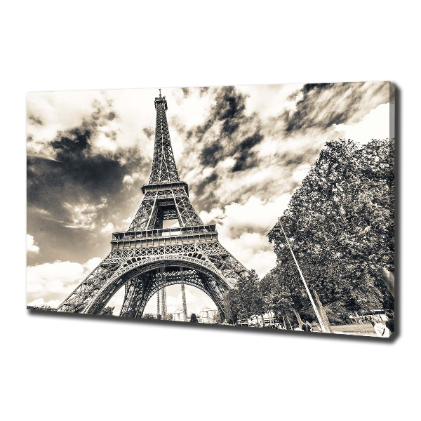 Canvas wall art Eiffel Paris tower