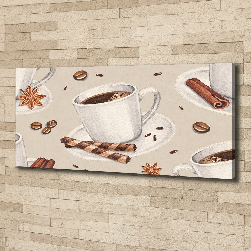 Canvas wall art Cup of coffee