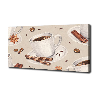 Canvas wall art Cup of coffee