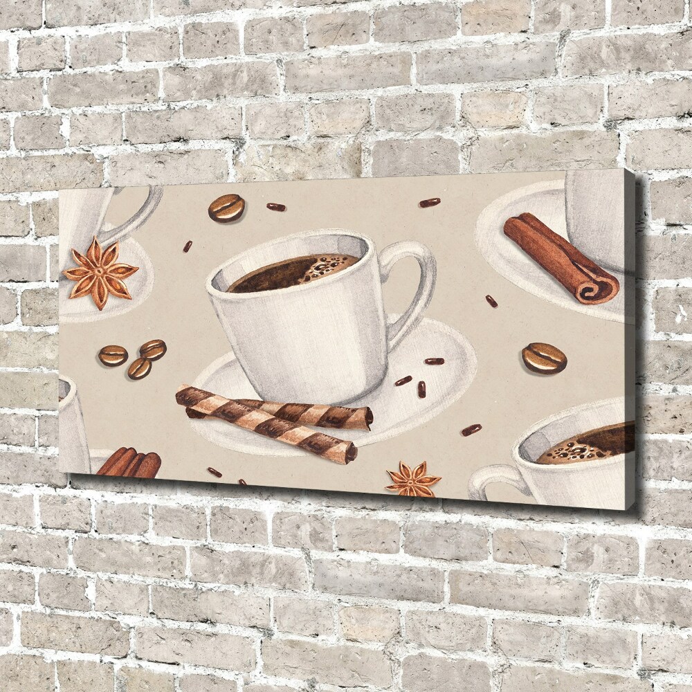 Canvas wall art Cup of coffee