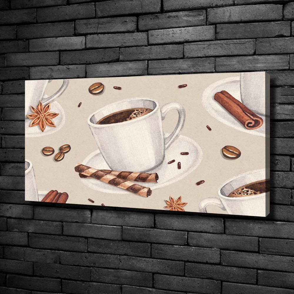 Canvas wall art Cup of coffee