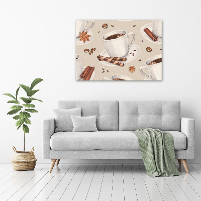 Canvas wall art Cup of coffee