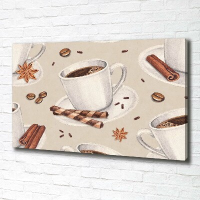 Canvas wall art Cup of coffee