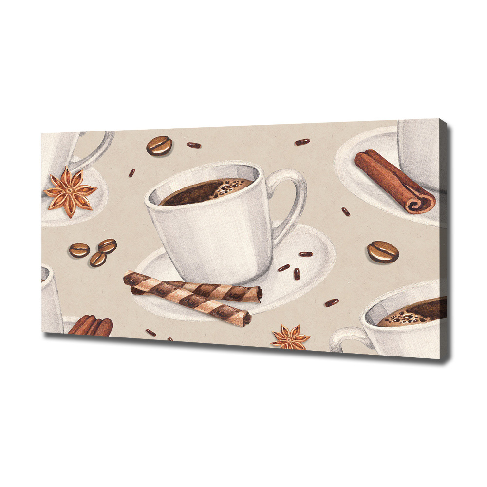 Canvas wall art Cup of coffee