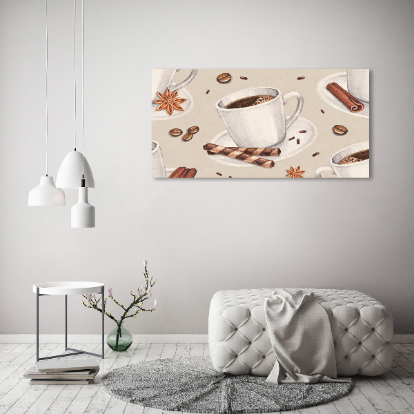 Canvas wall art Cup of coffee