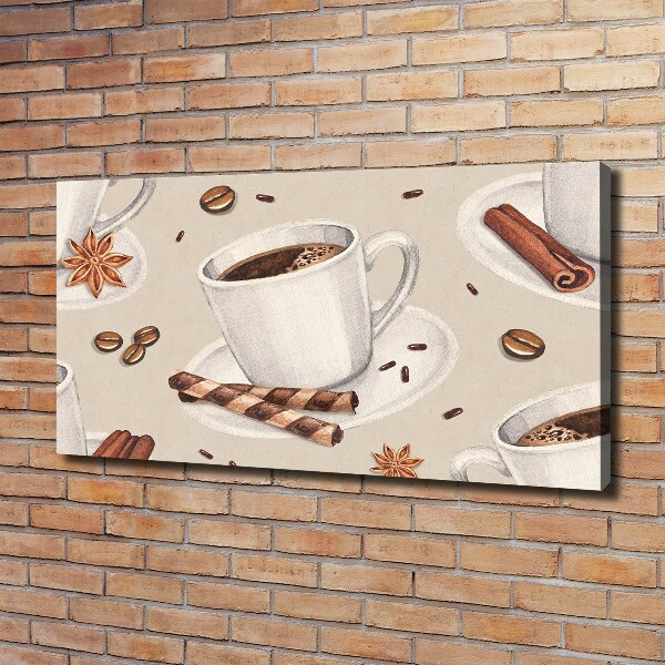 Canvas wall art Cup of coffee