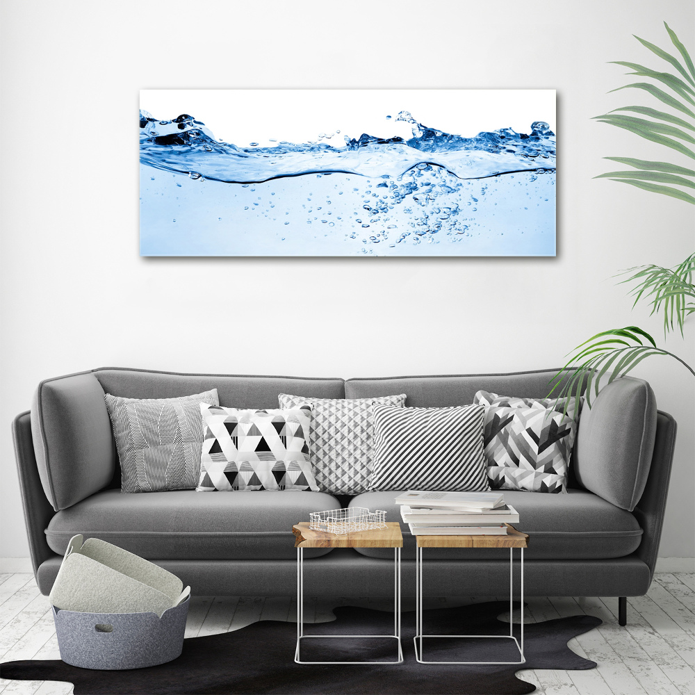 Canvas wall art Water