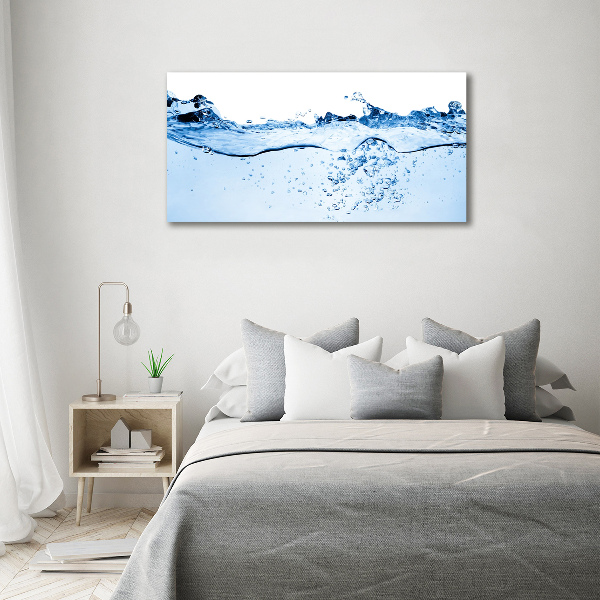 Canvas wall art Water